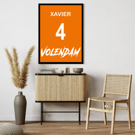"Volendam" (VOL) Framed Poster