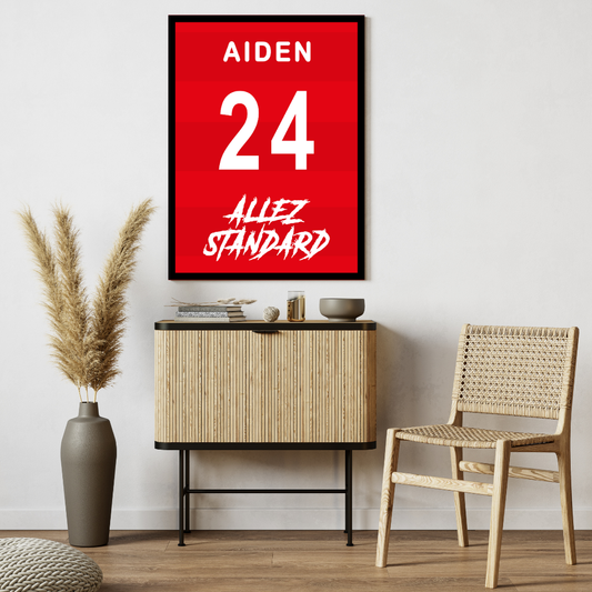 "Allez Standard" (RSCL) Personalisable Framed Poster