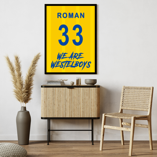 Poster Encadré Personnalisable "We Are Westelboys" (KVCW)