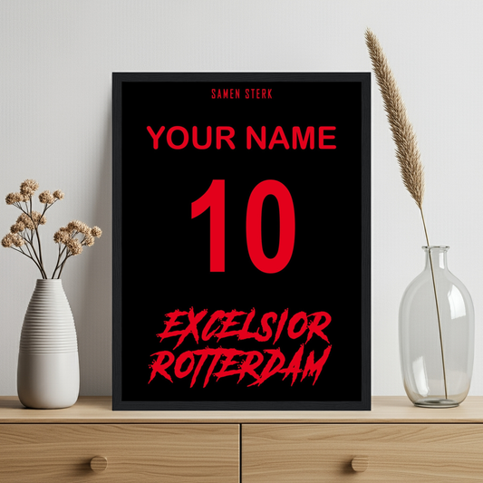 "Excelsior Rotterdam" (EXC) Framed Poster
