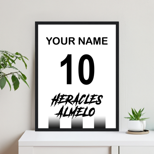 "Heracles Almelo" (HER) Personalisable Framed Poster