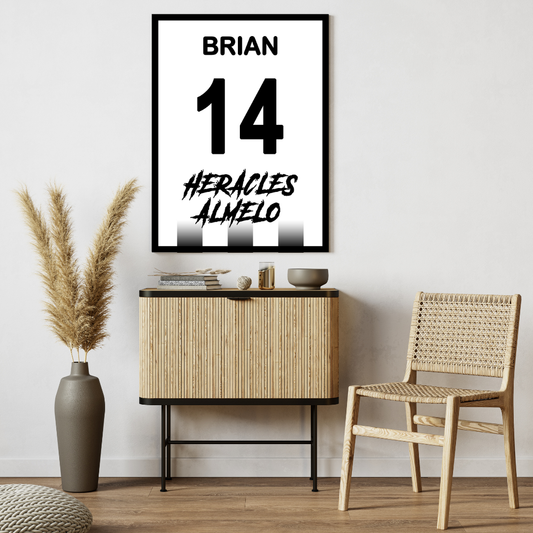 "Heracles Almelo" (HER) Personalisable Framed Poster