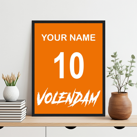"Volendam" (VOL) Framed Poster