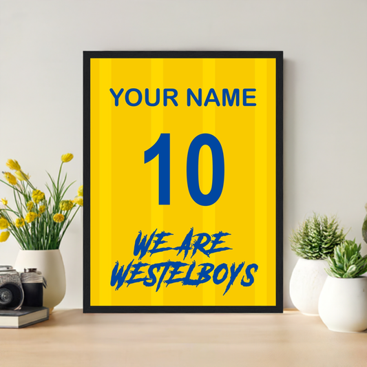 "We Are Westelboys" (KVCW) Personalisable Framed Poster